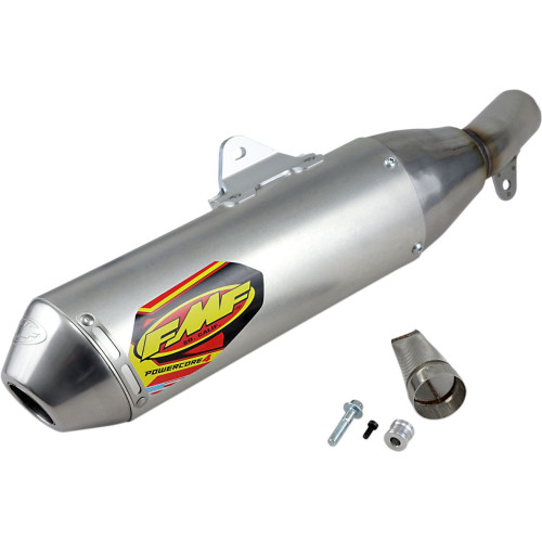 ГЛУШИТЕЛЬ FMF (18310382) KAWASAKI KFX 450 алюминий PC4 POWERCORE 4 SLIP-ON