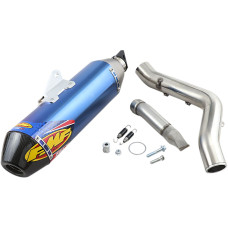 ГЛУШИТЕЛЬ FMF (18310610) YAMAHA нержавеющая сталь синий AN TI 4.1RCT CBN FACTORY 4.1 RCT SLIP-ON & TITANIUM ANODIZED