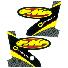 НАКЛЕЙКИ С ЛОГОТИПАМИ FMF (18600645) винил Q STEALTH REPL Q-STEALTH STRAIGHT