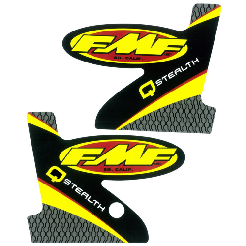НАКЛЕЙКИ С ЛОГОТИПАМИ FMF (18600645) винил Q STEALTH REPL Q-STEALTH STRAIGHT