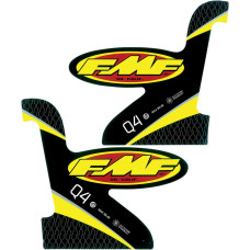 НАКЛЕЙКИ С ЛОГОТИПАМИ FMF (18600647) винил Q4 REPLACEMENT Q4 WRAP