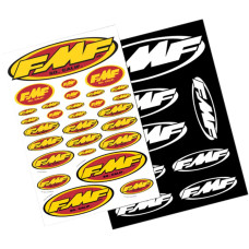 НАКЛЕЙКА ДЛЯ ФОНА ЦВЕТНАЯ (ЛИСТ) FMF (43201610) ASSORTED ASSORTED STICKER