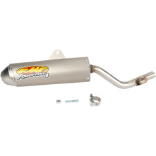 ГЛУШИТЕЛЬ FMF (FMFH406) HONDA алюминий PC 4 S/A XR200 86-02 POWERCORE 4 SLIP-ON