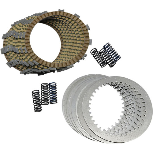 ДИСКИ + ПРУЖИНЫ СЦЕПЛЕНИЯ Hinson (11313098) KAWASAKI SUZUKI набор(комплект) FIBERSL