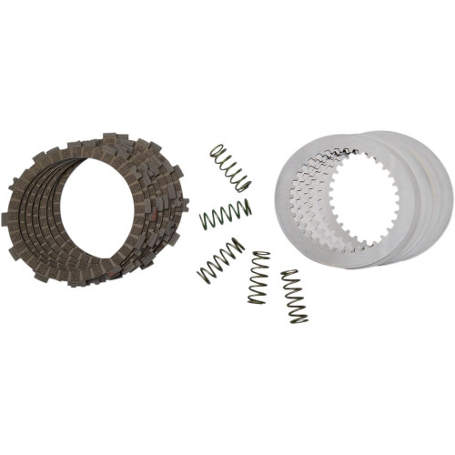 ДИСКИ + ПРУЖИНЫ СЦЕПЛЕНИЯ Hinson (11313100) KAWASAKI KX набор(комплект) FIBERSL