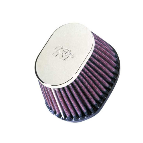 ФИЛЬТР ВОЗДУШНЫЙ K&N (10111553) CLMP ON 54MM OVAL TAPERED