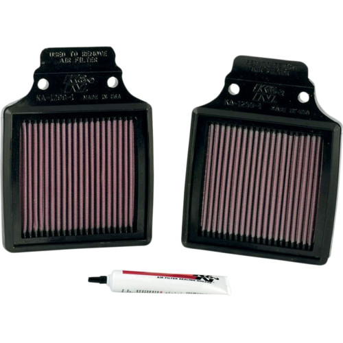 ВОЗДУШНЫЙ ФИЛЬТР K&N (KA1299) KAWASAKI набор(комплект) ZX12R (PAIR) REPLACEMENT (2CLUDED) ZX12R 00-06