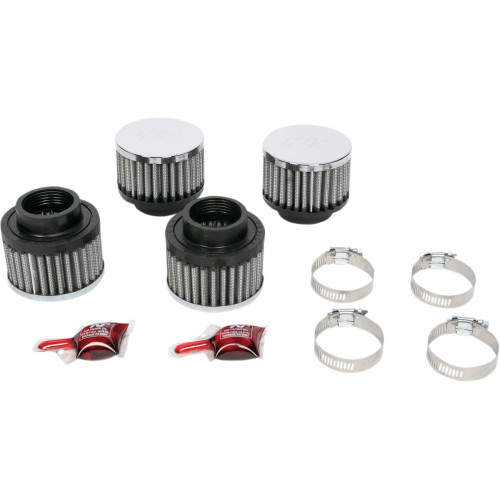 ВОЗДУШНЫЙ ФИЛЬТР K&N (RC844) HONDA CB -ON 550 UNIVERSAL ROUND STRAIGHT 40MM 550 (SET OF 4 FILTERS)