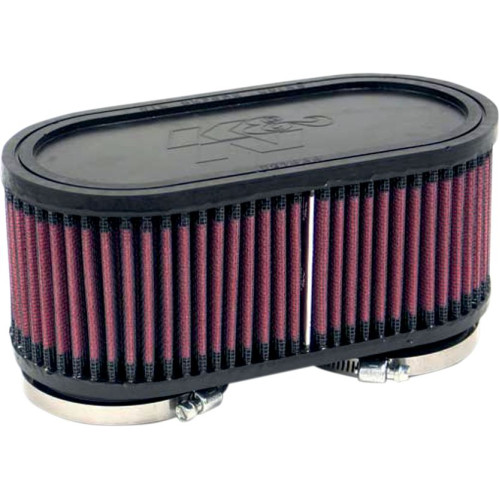 ФИЛЬТР ВОЗДУШНЫЙ K&N (RU2970) GS 500 -ON E UNIVERSAL DUAL FLANGE FILTER OVAL STRAIGHT