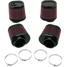 ФИЛЬТР ВОЗДУШНЫЙ K&N (RU2989) V-MAX -ON VMAX FILTER SET (4) OVAL TAPERED