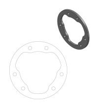КРЕПЛЕНИЕ (АДАПТЕР) ТОРМОЗНОГО СУППОРТА Moto Master (17020138) RING TM RELOCATION BRACKET 270MM