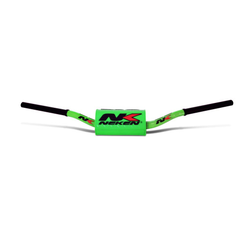 РУЛЬ NEKEN (06013342) переменного сечения зелёный PIT BIKE FL