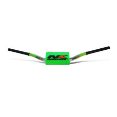 РУЛЬ NEKEN (06013346) переменного сечения белый зелёный PIT BIKE WHT/ -