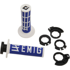 ГРИПСЫ/РУЧКИ Odi (06302285) белый синий EMIG RACING V2 BLU/WHT EMIG RACING V2 HALF-WAFFLE /