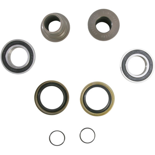 ПОДШИПНИКИ + ВТУЛКИ ЗАДНЕГО КОЛЕСА Pivot works (02220281) водонепроницаемая KTRR KITRW CUSTOM REPLACEMENT