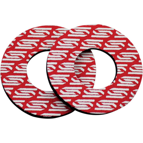 НАКЛАДКИ НА ГРИПСЫ SCAR (06301082) красный DONUT