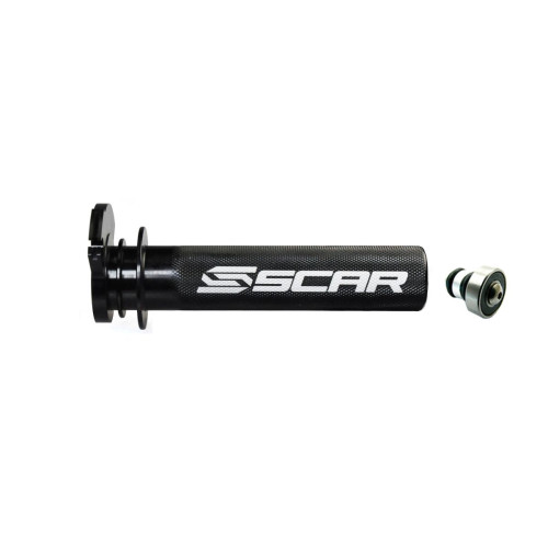 РУЧКА ГАЗА SCAR (06320701) алюминий чёрный TUBE + TUBE &