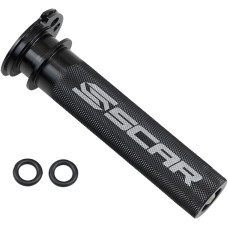 РУЧКА ГАЗА SCAR (06320807) алюминий TUBE + TUBE &