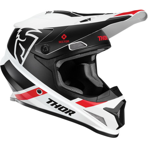 ШЛЕМ THOR (01106216) XS белый чёрный SCT SPL MPS