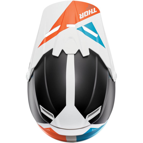КОЗЫРЁК ШЛЕМА THOR (01321323) подростковый белый набор(комплект) SCT BLD /NV