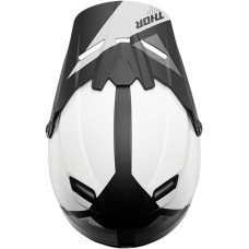 КОЗЫРЁК ШЛЕМА THOR (01321324) подростковый белый набор(комплект) чёрный SCT BLD