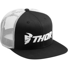 КЕПКА THOR (25012764) единый размер чёрный белый S8 TRUCKER SNAP / TRUCKER S8 TWILL/MESH