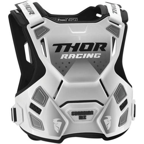ЗАЩИТА КОРПУСА (ЛАТЫ) THOR (27010858) XS подростковый чёрный белый мотокросс MX / 2XS/ IAN MX / 2XS