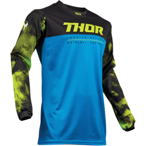 ДЖЕРСИ THOR (29104803) внедорожное чёрный синий S9 PLSAIR / XL PULSE AIR ACID S9 ELECTRIC / X-LARGE
