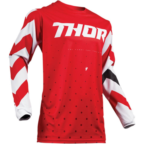 ДЖЕРСИ THOR (29104828) внедорожное белый красный S9 PULSSTUN / XL PULSE STUNNER S9 / X-LARGE