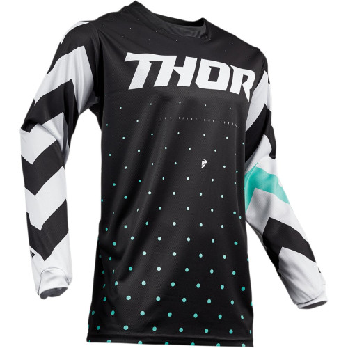 ДЖЕРСИ THOR (29104841) внедорожное чёрный белый S9 PULSSTUN / 2X PULSE STUNNER S9 / 2X-LARGE