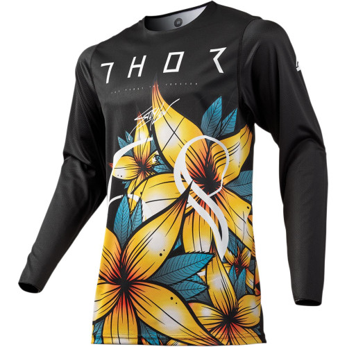 ДЖЕРСИ THOR (29104847) внедорожное чёрный S9 PPRO FLORAL 2X PE PRO FLORAL S9 /MULTI 2X-LARGE