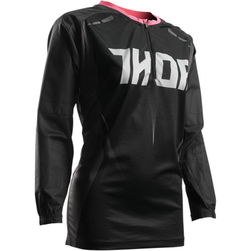ДЖЕРСИ THOR (29110149) внедорожное средний чёрный розовый S7W TERRAIN MD WOMEN TERRAIN CONTOUR S7