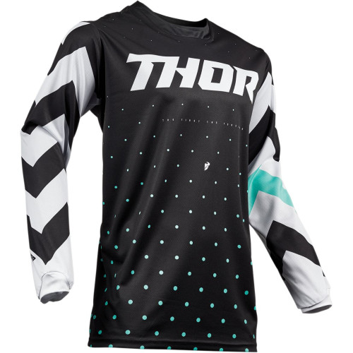 ДЖЕРСИ THOR (29121666) внедорожное средний подростковый чёрный белый S9Y PLSSTUN /W MD PULSE STUNNER S9Y