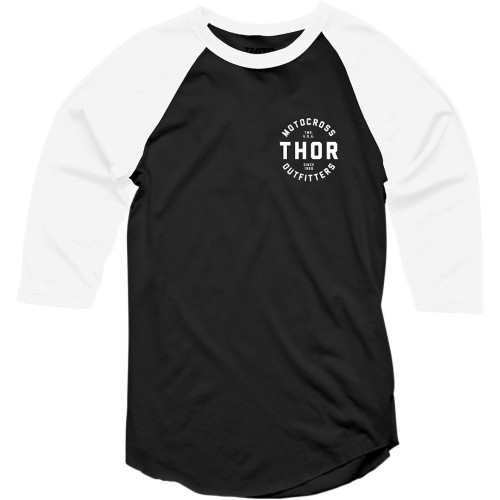 РУБАШКА THOR (303017160) чёрный S9 3/4 OUTFITR LG OUTFITTERS S9 3/4 SLEEVE LARGE