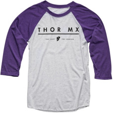 РУБАШКА THOR (30313464) пурпурный мотокросс S9W 3/4 MX LG WOMENS MX S9W 3/4 SLEEVE LARGE