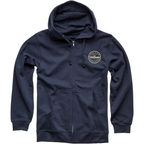 ПУСЕР | ТОЛСТОВКА THOR (30504615) флис S9 HALLMN ZP NV SM HALLMAN TRADITIONS S9 HOODED ZIP-UP SWEAT NAVY SMALL