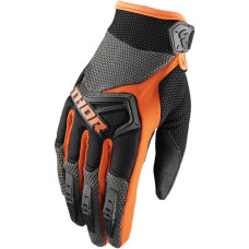 ПЕРЧАТКИ THOR (33304639) внедорожное оранжевый S8 SPECTRM CH/ SM SPECTRUM S8 CHARCOAL/ SMALL