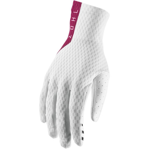 ПЕРЧАТКИ THOR (33305230) внедорожное белый S9 AGILE /MA XL AGILE S9 /MAROON X-LARGE