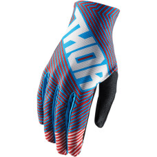 ПЕРЧАТКИ THOR (33321238) XS внедорожное подростковый синий красный S8Y VOIDGO / VOID GEOTEC S8Y / X-SMALL