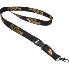БРЕЛОК | ШНУРОК ДЛЯ БЕЙДЖИКОВ THOR (95010157) 50 чёрный золотистый S18S TH TH ANNIVERSARY S18S