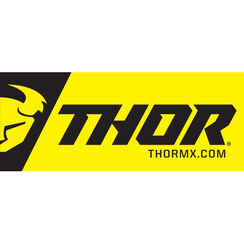 БАНЕР THOR (99050048) жёлтый винил чёрный S17 3'X8' 243 CM X 91 CM