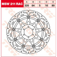 ТОРМОЗНОЙ ДИСК TRW (17100920) плавающий диск MSW211RAC RAC-DESIGN