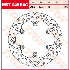 ТОРМОЗНОЙ ДИСК TRW (17100992) плавающий диск MST248RAC NON- RAC-DESIGN