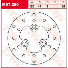ТОРМОЗНОЙ ДИСК TRW (17100994) 150 перёд MST250 ROUND FIXED