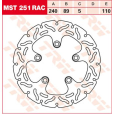ТОРМОЗНОЙ ДИСК TRW (17100996) плавающий диск MST251RAC NON- RAC-DESIGN