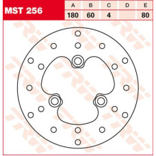 ТОРМОЗНОЙ ДИСК TRW (17101000) перёд зад MST256 ROUND FIXED 180