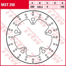 ТОРМОЗНОЙ ДИСК TRW (17103406) перёд зад FIX ROUND ROUND FIXED 260