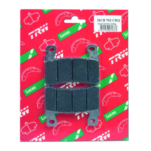 ТОРМОЗНЫЕ КОЛОДКИ TRW (17220543) MCB703 ALLROUND ORGANIC