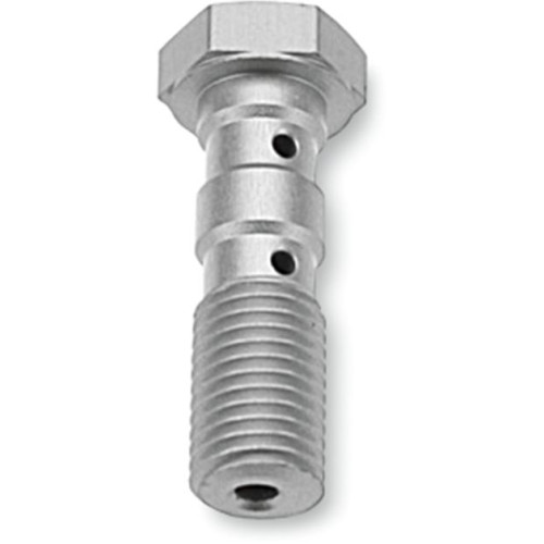 НАКОНЕЧНИК ТОРМОЗНОГО ШЛАНГА TRW (17412437) алюминий серебристый DOUBLE SIL M10X1 25 DOUBLE , M10X1.25