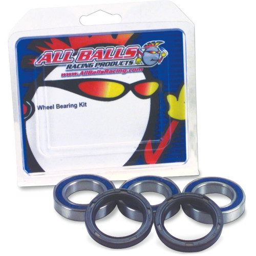 ПОДШИПНИКИ КОЛЁС С САЛЬНИКАМИ ALL BALLS (02150236) KAWASAKI YAMAHA перёд набор(комплект)